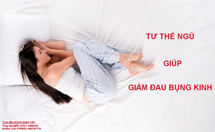 Thay đổi tư thế ngủ - Giảm đau bụng kinh chưa bao giờ đơn giản đến thế!