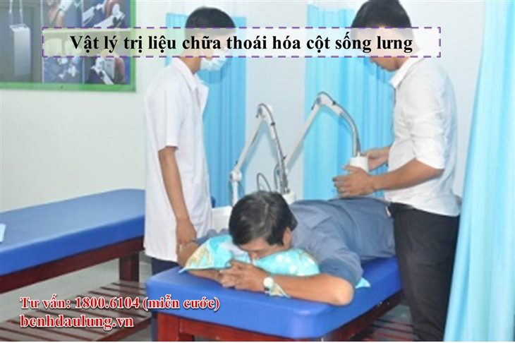 Vật lý trị liệu thoái hóa cột sống lưng cụ thể là phương pháp gì, tác dụng ra sao?