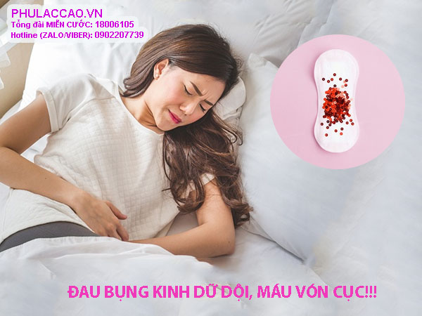 Đau bụng kinh dữ dội, máu vón cục có nguy hiểm không? Chị em phải làm gì?