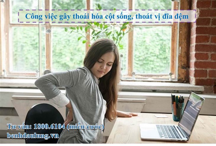 Bị thoái hóa cột sống, thoát vị đĩa đệm, hãy tránh xa những việc này!