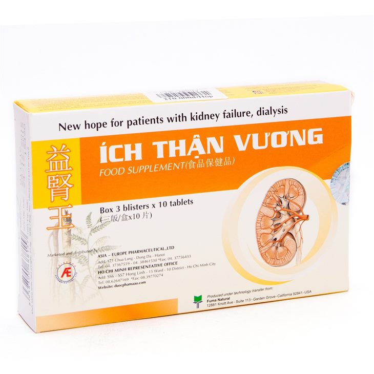 Người bị cặn thận dùng Ích Thận Vương được không? TS Vũ Thị Khánh Vân phân tích