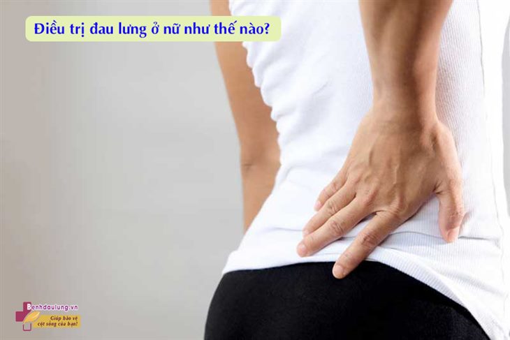 Đau lưng dưới ở nữ không cúi được phải làm sao? 