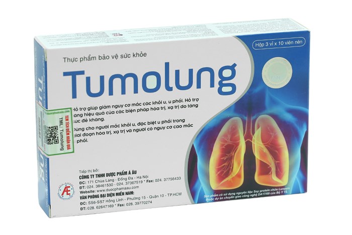 Dùng Tumolung hỗ trợ điều trị u phổi lành tính có được không