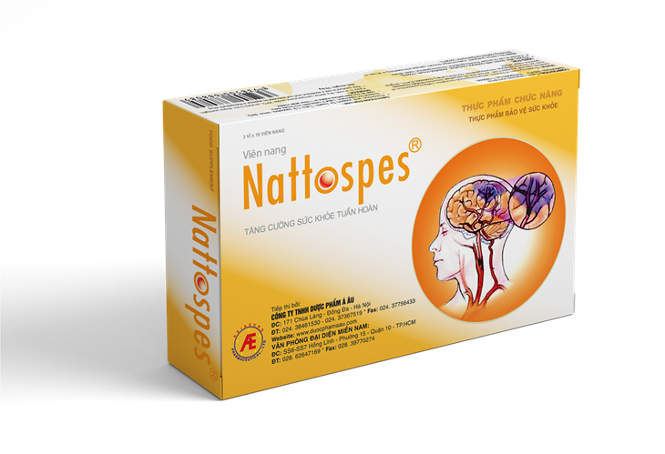 Sản phẩm Nattospes - Tai biến mạch máu não không còn là nỗi lo