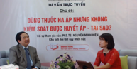 PGS. TS. Nguyễn Minh Hiện phân tích tác dụng của Định Áp Vương trong kiểm soát huyết áp?
