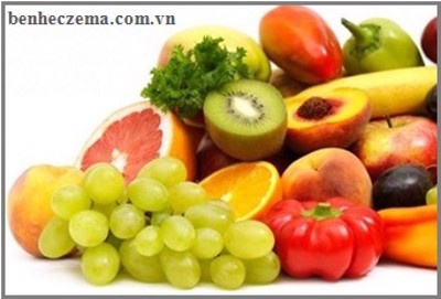 Dinh dưỡng cho bệnh eczema: vitamin A, vitamin C và kẽm
