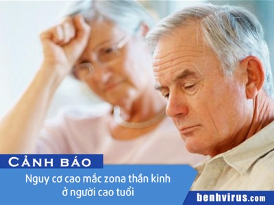 Người cao tuổi có nguy cơ cao mắc zona thần kinh