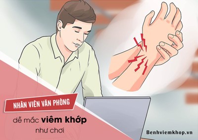 Nhân viên văn phòng - Tưởng sướng ai dè dễ mắc viêm khớp như chơi!
