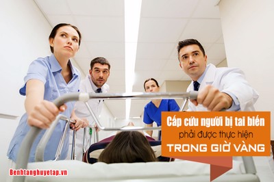 Người bị tai biến được cấp cứu trong "giờ vàng" có lợi thế nào?