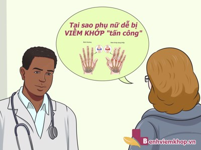 Đây là lý do tại sao phụ nữ dễ bị VIÊM KHỚP "tấn công"