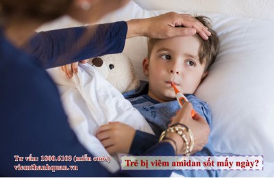 Cha mẹ thắc mắc: Trẻ bị viêm amidan sốt bao lâu, khi nào cần đi khám bác sĩ?