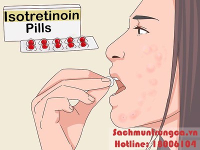 Sử dụng Isotretinoin trị mụn và những vấn đề có thể xảy ra