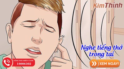 Nghe thấy tiếng thở trong tai là triệu chứng của bệnh gì?