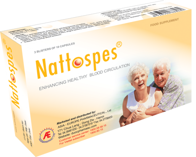 Nattospes - Hỗ trợ điều trị và phòng ngừa tai biến mạch máu não