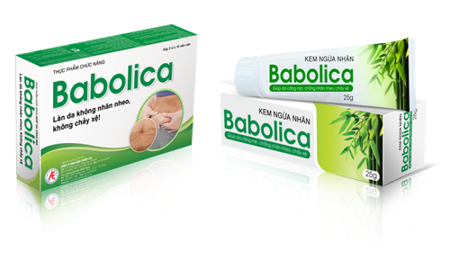 Babolica- Giải pháp cho các trường hợp rạn da, da nhăn nheo, chảy xệ