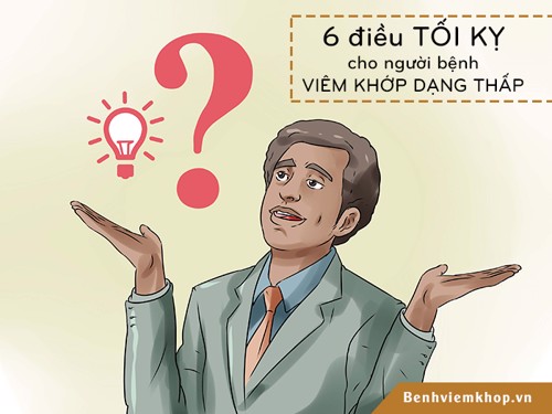 6 điều TỐI KỴ cho người bị viêm khớp dạng thấp