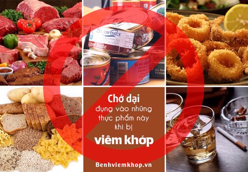 Đau đến MÉO MẶT vì ăn các thực phẩm này khi bị viêm khớp!