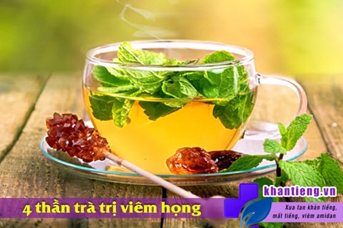 4 loại trà chỉ cần "úm ba la…" là cải thiện viêm họng - thử ngay kẻo lỡ