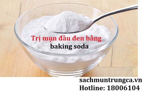 Trị mụn đầu đen bằng baking soda có được không?