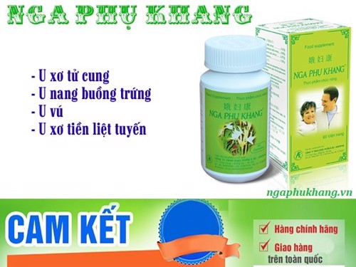 Nga Phụ Khang – Phòng ngừa và cải thiện u xơ tử cung, u nang buồng trứng