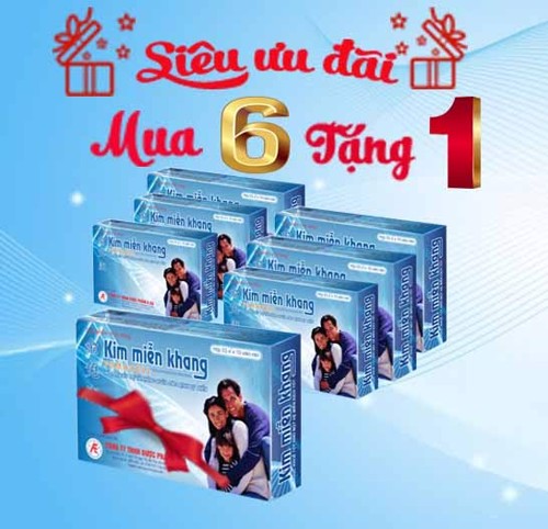 ƯU ĐÃI ĐẶC BIỆT: MUA 6 HỘP TẶNG 1 HỘP TRỊ GIÁ 165.000Đ