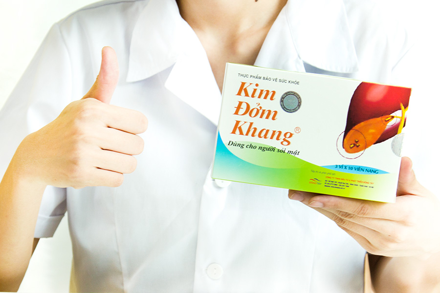 TPBVSK Kim Đởm Khang với 8 thảo dược quý tốt cho người bệnh sỏi mật