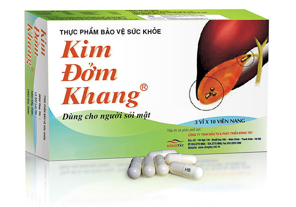 Sản phẩm Kim Đởm Khang là giải pháp lấy sỏi trong gan mật không cần phẫu thuật hiệu quả