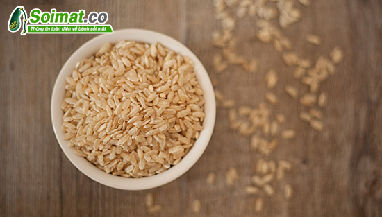 Gạo nâu - thực phẩm giúp giải độc gan nhờ cải thiện chuyển hóa chức năng gan
