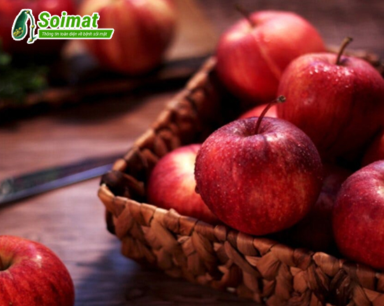Nếu được hỏi thực phẩm gì tốt cho gan, câu trả lời không thể thiếu trái táo