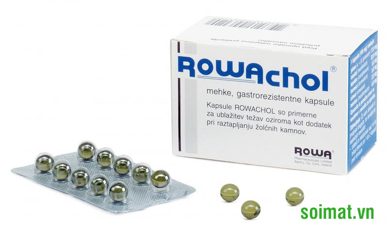 Thuốc điều trị sỏi mật từ thảo dược: Rowachol