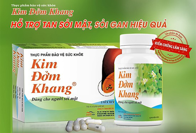 Viên nang thảo dược Kim Đởm Khang chuyên biệt hỗ trợ điều trị sỏi mật