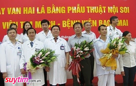 Phẫu thuật tim nội soi thay van tim lần đầu tiên tại Việt Nam