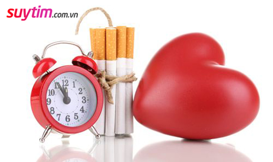 Hút thuốc làm tăng nguy cơ mắc bệnh tim mạch