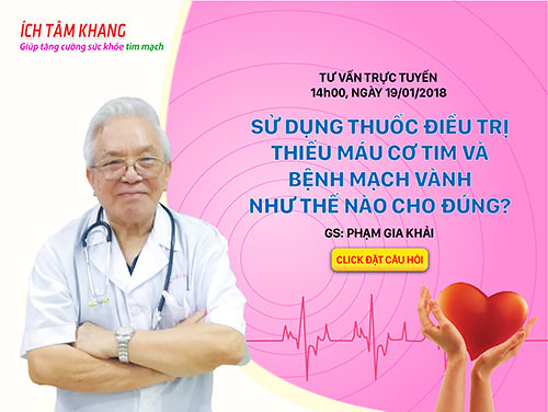 GS. Phạm Gia Khải – nguyên Chủ tịch Hội Tim mạch Việt Nam