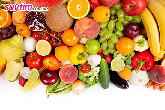Khi bị suy tim độ 3, nên ăn đa dạng trái cây nhiều màu sắc