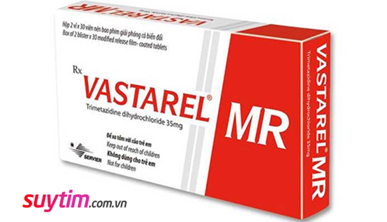 Vastarel (Trimetazidin) giúpbảo vệ cơ tim khỏi tình trạng thiếu oxy trong cơn đau thắt ngực
