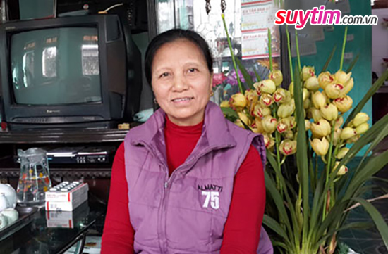 bà Lại Thị Nhung (TT chất đốt, đường Âu cơ, P.Trần Quang Khải, TP Nam Định) đã tìm được sản phẩm hỗ trợ bệnh hiệu quả.