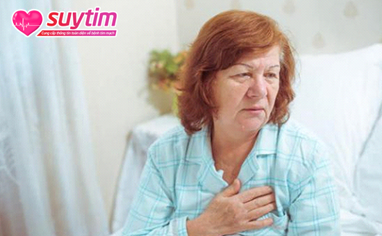 Biến chứng kẹt van tim do cục máu đông khiến người bệnh mệt mỏi, khó thở