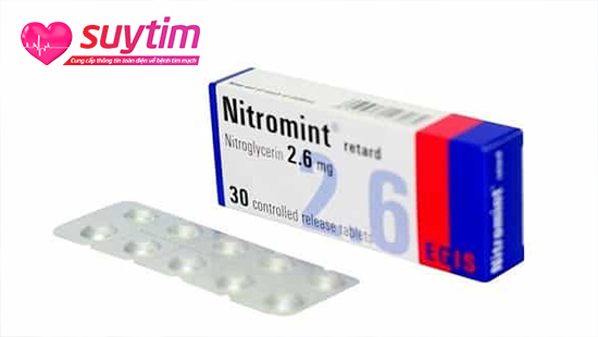Nitromint là thuốc giãn mạch thường được dùng để điều trị bệnh mạch vành