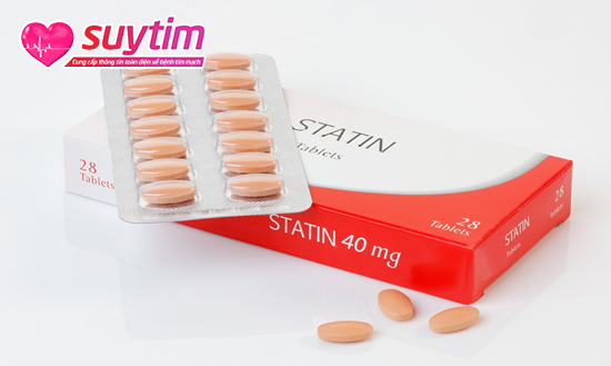 Statin là thuốc hạ mỡ máu được sử dụng phổ biến nhất với người bệnh mạch vành